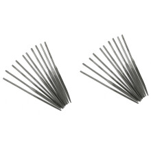 Set van 20 kleine naaldvijlen 140 mm Sieradengereedschap Kralen Hobby Handwerk Houtsnijden Reparatie Snijgereedschap