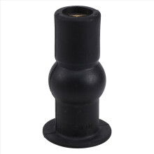 4 Pack Toilet Seat Hinges Bolt Expanding Rubber Top Nuts Screw