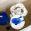 Replacement Rubber Toilet Bowl Flapper with 4 Pieces Chains 7