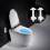 4PCS Toilet Seat Hinge Bolt Screws with Plastic Nuts and Washers 3
