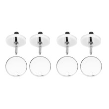 4pcs New Sets Toilet Seat Screws Top Fix Hinge Pack Repair Tool Replacement