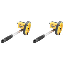 2X Measuring Wheel Distance Measurer Plastic 17.72 x 6.3 5.51in for Surveyors(Small Wheel, 12)