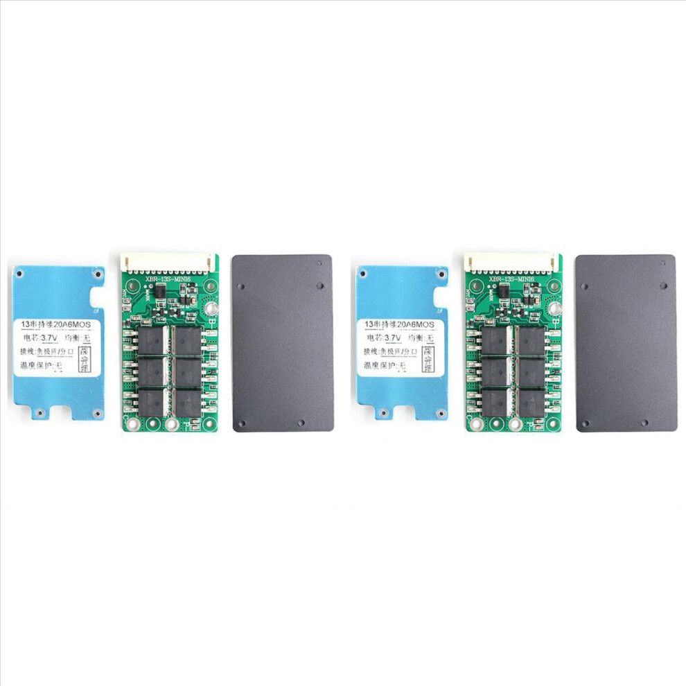 2X 13S 48V Li-Ion Lithium 18650 Battery Pack Balancer Charge Board Equalizer Common/Separate Port For Escooter(20A) 4853415668770