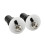 2 Pairs Expanding Rubber Screw Top Nuts Blind Hole Hinges 4pcs 5
