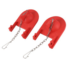 2 Pack Toilet Flapper Replacement for Hinge-Style Parts