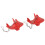 2 Pack Toilet Flapper Replacement for Hinge-Style Parts 3