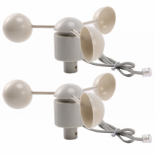 2x WH-SP-WS01 Anemometer Windgeschwindigkeitsmessgerät Sensor Meteorologisches Zubehör