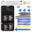 45 in 1 Opening LCD Screen Cell Phone Repair Tools Kit for 4