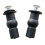 Toilet TOP FIX Seat Hinge Hole Well Nut Screw Rubber Back Pair 7