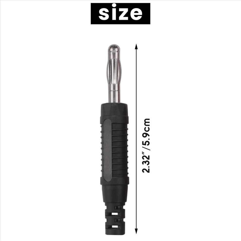 30Pcs 4Mm Banana Plugs Solder Diy Plug Male Connectors Adapters For Multimeter Test Leads Probes 4853415680758