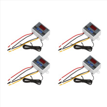 4x 220V Digitaler LED-Temperaturregler 10A Thermostatsteuerung mit Schalteranzeige Inkubation