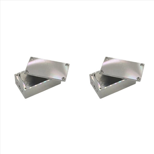 2X CNC Aluminum Shell Shielding Box Interference-Proof Metal