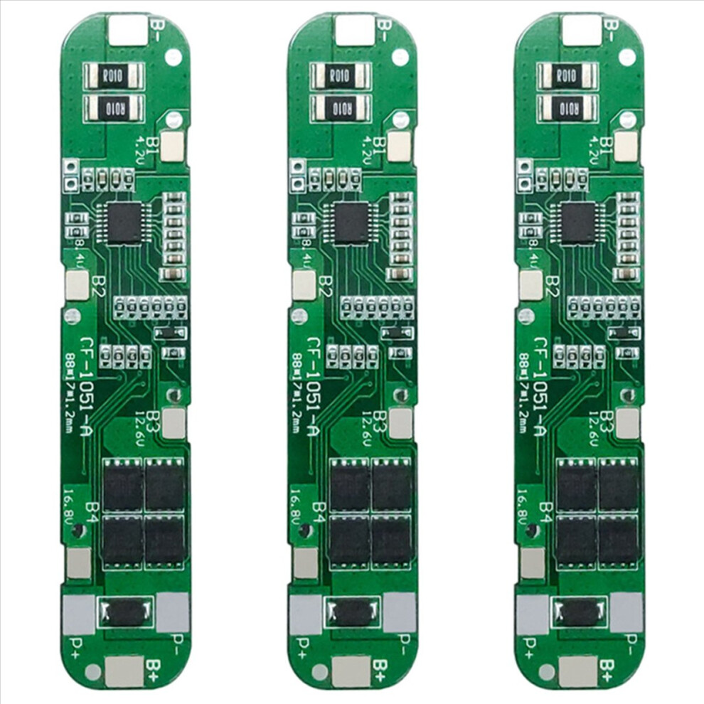 Photos - Power Tool Accessory 3X 5S 18.5V 12A 18650 Li-Ion Lithium Protection Board Battery Charge Short Circuit