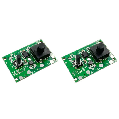 2X 1.2V Solar Lamp String Control Board Circuit with Switch Street Light Panel Controller Module