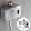 3X Automatic Electric Urinal Flush Valve Sensor&Manual 2 Function Exposed Wall Mount DC6V Urine Flushing 4