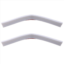 2X Flexible Bathroom Water Stopper Flood Barrier Rubber Dam Blocker Dry and Wet Separation Home Improve 50CM