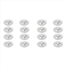 16 stuks -16B 5/8-inch stalen rolkogelflens transportbandoverdrachtseenheid