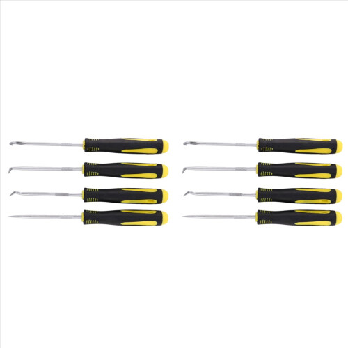 8 PCS Scraper Hook Tool Set Oil Seal Puller Rubber O-Ring Screwdriver Hand DIY Tools Remover 1