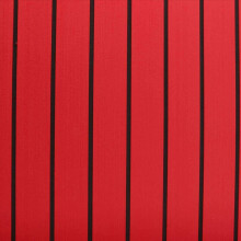 2x Selbstklebende EVA-Schaumstoff-Teakdeckmatte für Yachten, Bootsboden, synthetische Bootsbodenmatte, 2400 x 450 x 6 mm, Rot