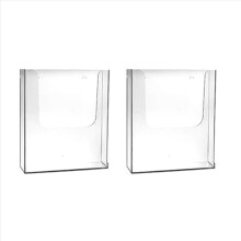 2x Briefhalter/Postorganizer/Wandhaken aus Acryl für Zuhause und Büro
