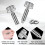 4 Pcs Hand Retractable Spring Plunger Stainless Steel Lock Out M6 Type for Rolling Toolbox 5