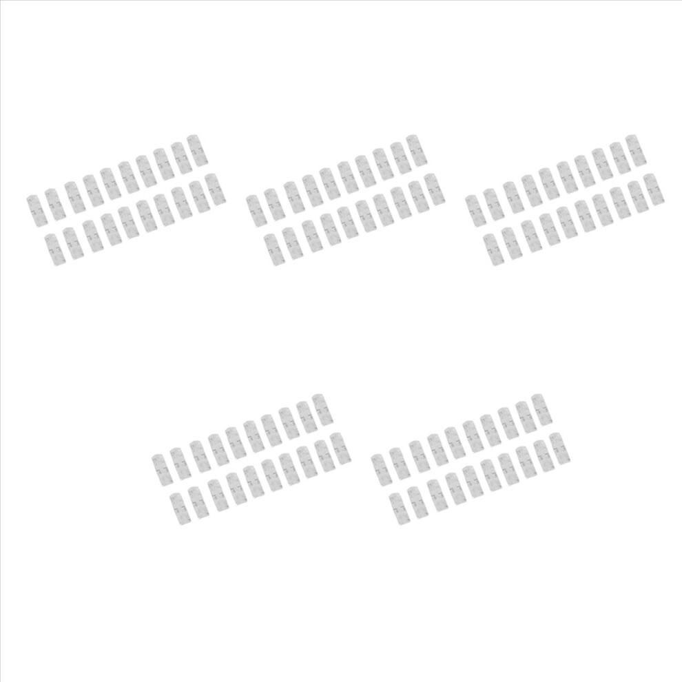 100Pcs/Lot Wire Fixing Clamp Clip Desktop Clear Up Clips Holder Clamps Cable Device Usb Cord 4853415681663