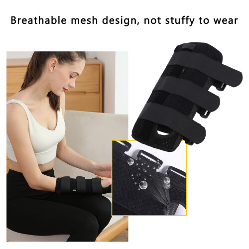 Muñequera transpirable ajustable para mano izquierda M 2