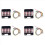 4X 6S Active Equalizer Balancer Lifepo4 / Lipo/ LTO Battery Energy Equalization Capacitor Board 6