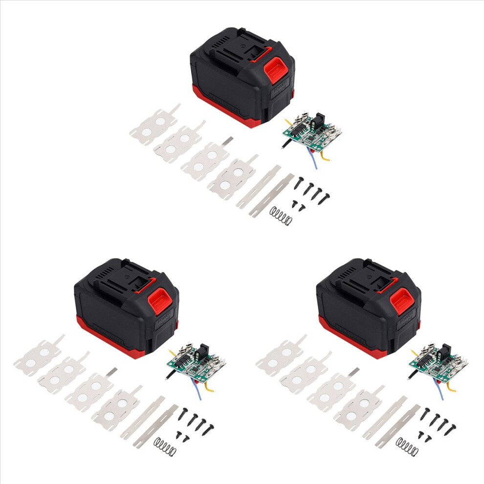 3X Battery Case+Lithium Protective Board For 15-Cell Case Circuit Kit 4853415686958