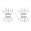 Early 2Inch Double Loop Tool Box Drawer Slide Clips Snap on Accessories Replacement Parts (24PCS) 2