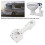 RV Toilet Accessories Rotating Rod Manual Bottom Plug 6