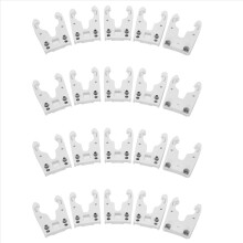 20PCS/Lot ISO30 Tool Holder Clamp Iron+ABS Flame Proof Rubber Claw