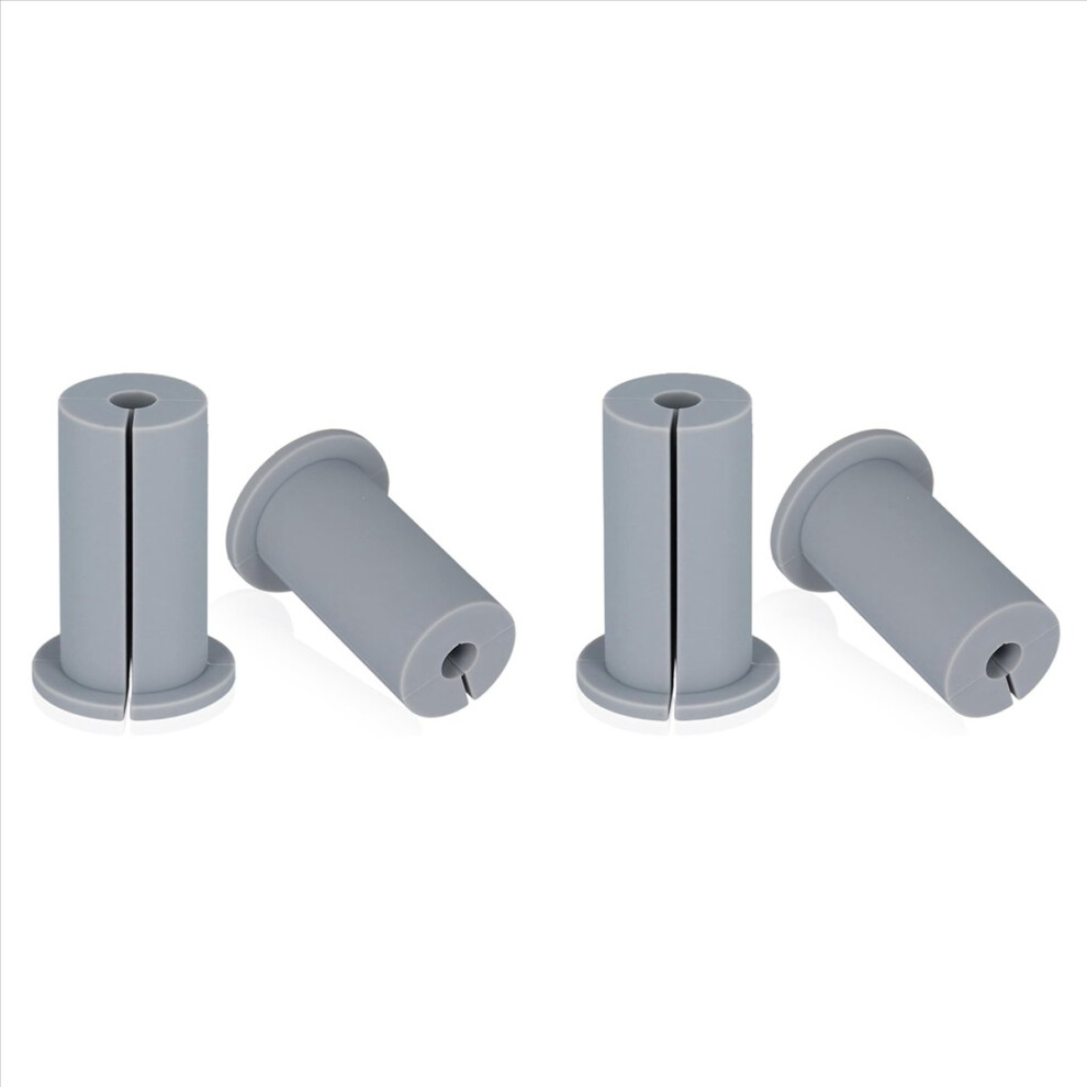 4Pcs Cable Routing Kit for , Feed Through Bushings 1Inch Wall Hole, Ethernet Grommet,Gray-image-OPC-PMQN7XV-NEW