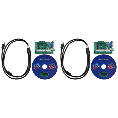 2X V3.25 USB Driver Motion Controller 5 CNC Board Z Tool Setter for Router Cutting Engraving Milling