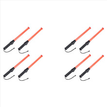 Traffic Batons, LED Control Stick,Safety Light Signal Batons for Parking and Airports, 21 Inches, 8Pcs