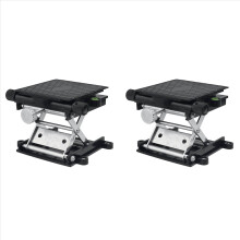 2X 360 Rotating Aluminum Router Table Woodworking Engraving Lab Lifting Stand Rack Lift Platform