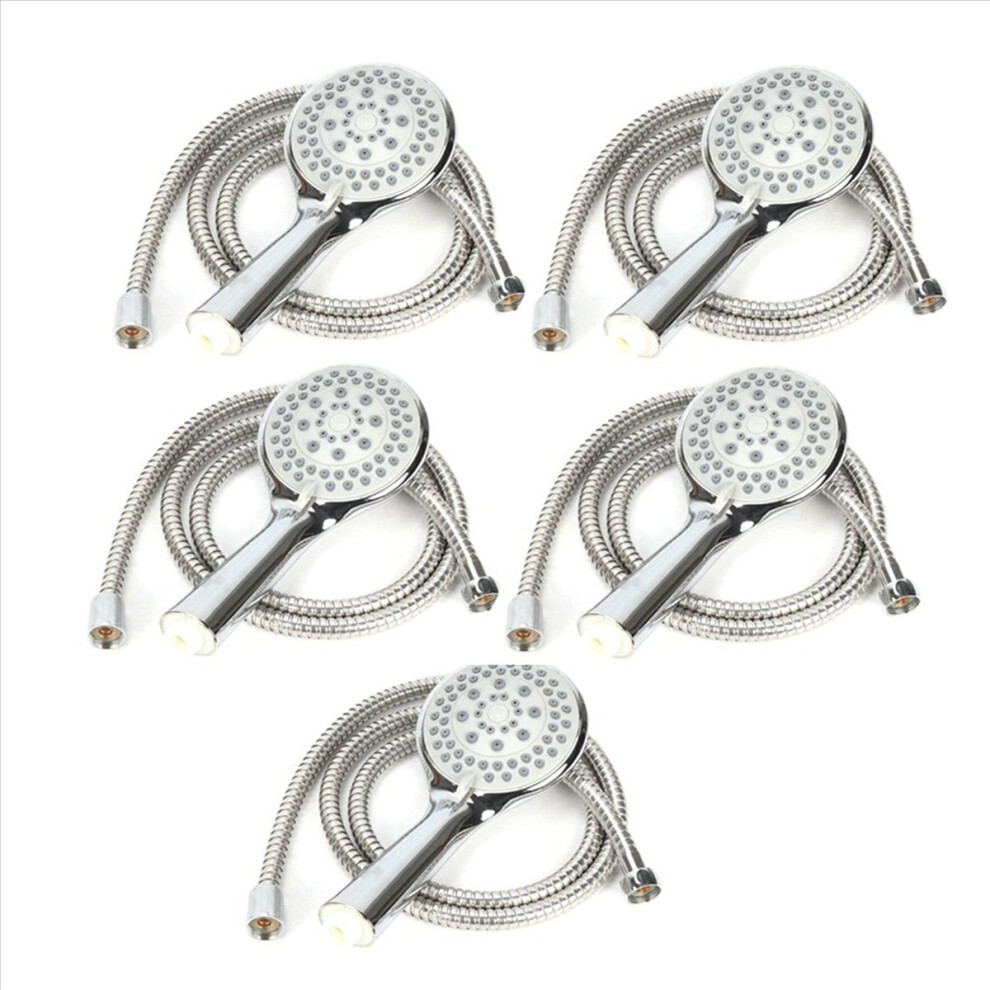 5X Shower Head Multifunctional Handheld Water Saving Belt 1.5M Hose 4853415697251