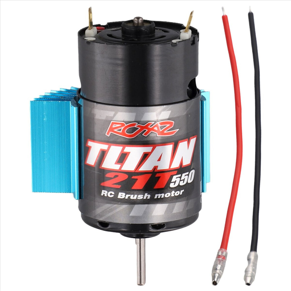 550 Brushed Motor with Heat Sink for 1:10 RC Crawler Axial SCX10 21T-image-OPC-PMQNB29-NEW