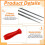 Saw Chain File Set 4.0/4.8/5.5 mm Sharpening 5