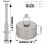 20mm/45mm Diamond Grinding Wheel Sanding Bits Grinder Rotary Tool 3