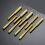 High Hardness Titanium Plated Burr Grinding Stone Sharpening Kit 7