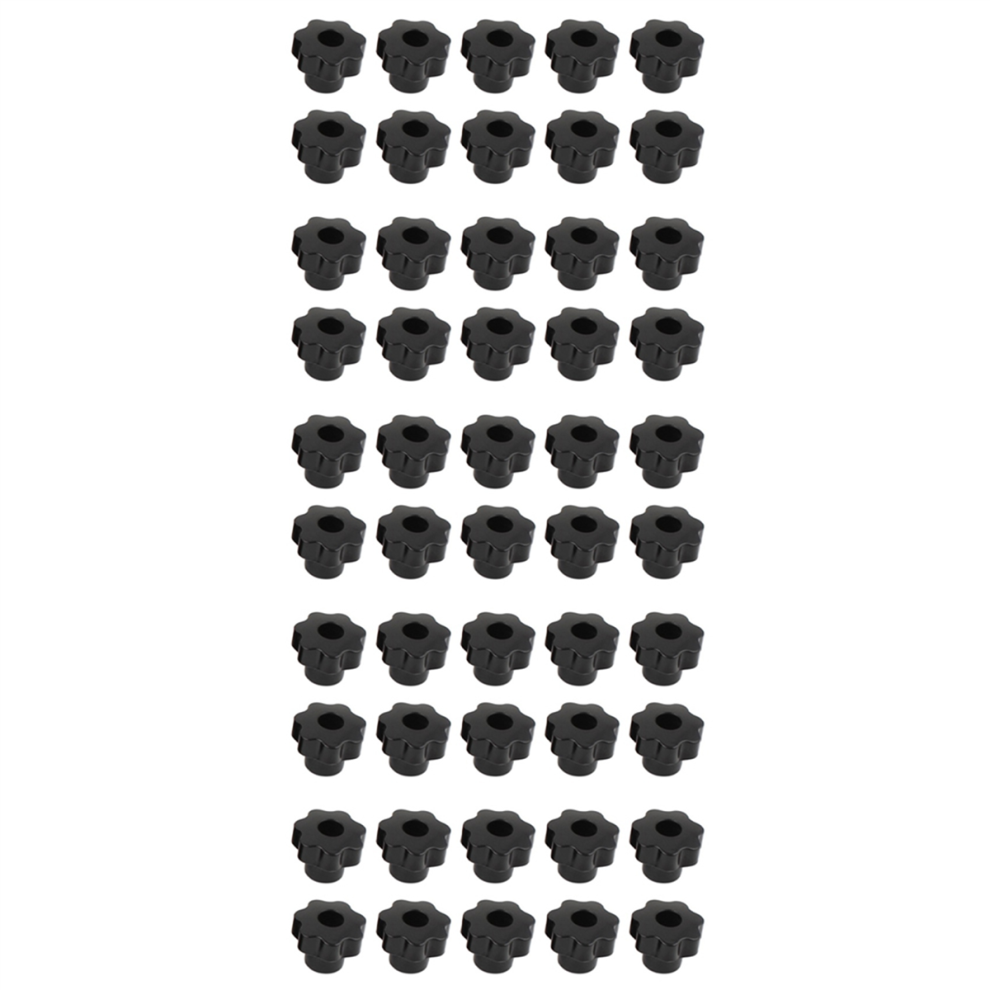 50 Pcs 32mm Dia M6 Thread Screw on Type Star Head Clamping Knob Grip-image-OPC-PMQNCXQ-NEW