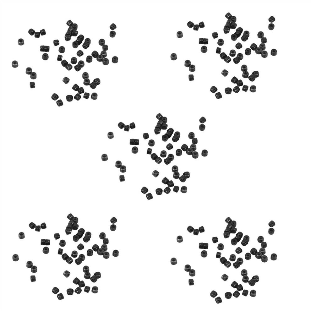 M2 Zinc Plated Nylock Nylon Insert Hex Lock Nuts Black 250Pcs-image-OPC-PMQNDN8-NEW