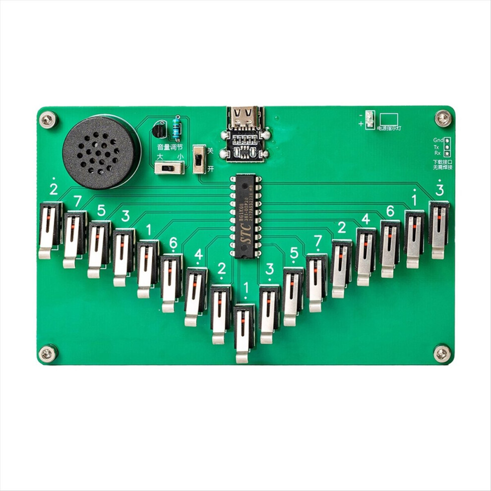 Electronic Kalimba Thumb Piano 17 Key Heptatonic Scale Instruments 4853415633341