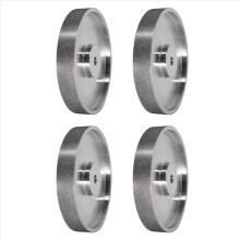 4X , 6Inch Dia X 1Inch Wide, with 1/2Inch Arbor, Diamond Grinding Wheel for Sharpening HSS, 80 Grit