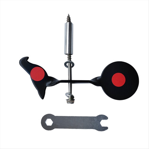 3MM Thick Bidirectional Animal Rotating Stainless Steel Target 2