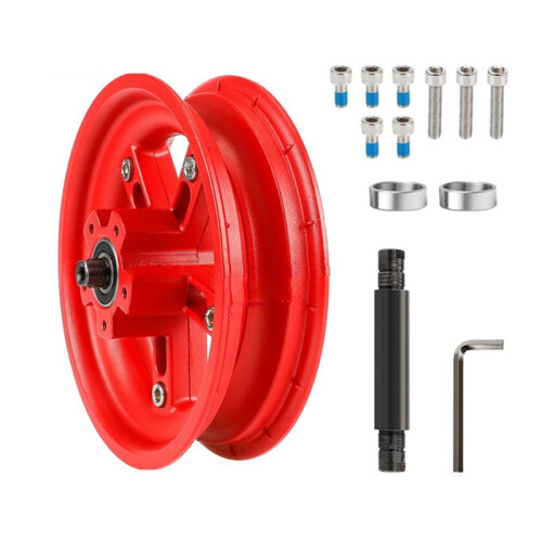8,5-Zoll-Elektroroller-Radnabe, geteilt, rot 1