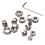 Positioner Limit Ring Hex Wrench Tighten the Stopper Set,12PCS Set 2