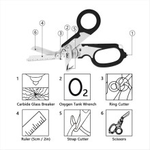 Multi -Function Scissors, Emergency Scissors