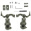 Headset Holder Helmet-Mounted Accessory Rail Adaptor Kit, C 5